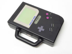 Nintendo Game Boy Pocket Black Hard Plastic Carrying Case